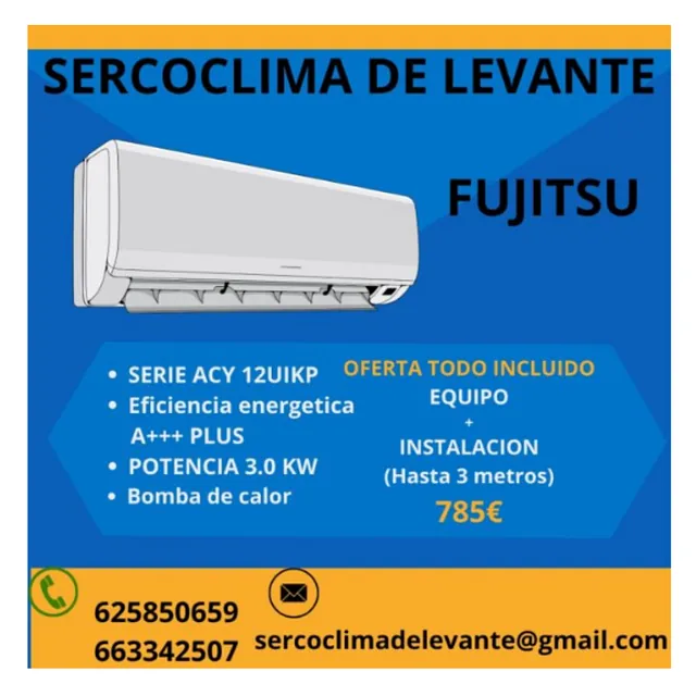 Sercoclima Levante promoción